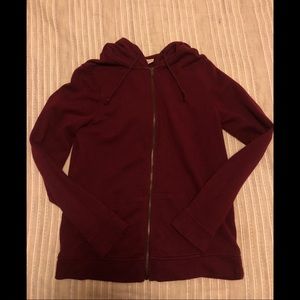 Maroon hoodie